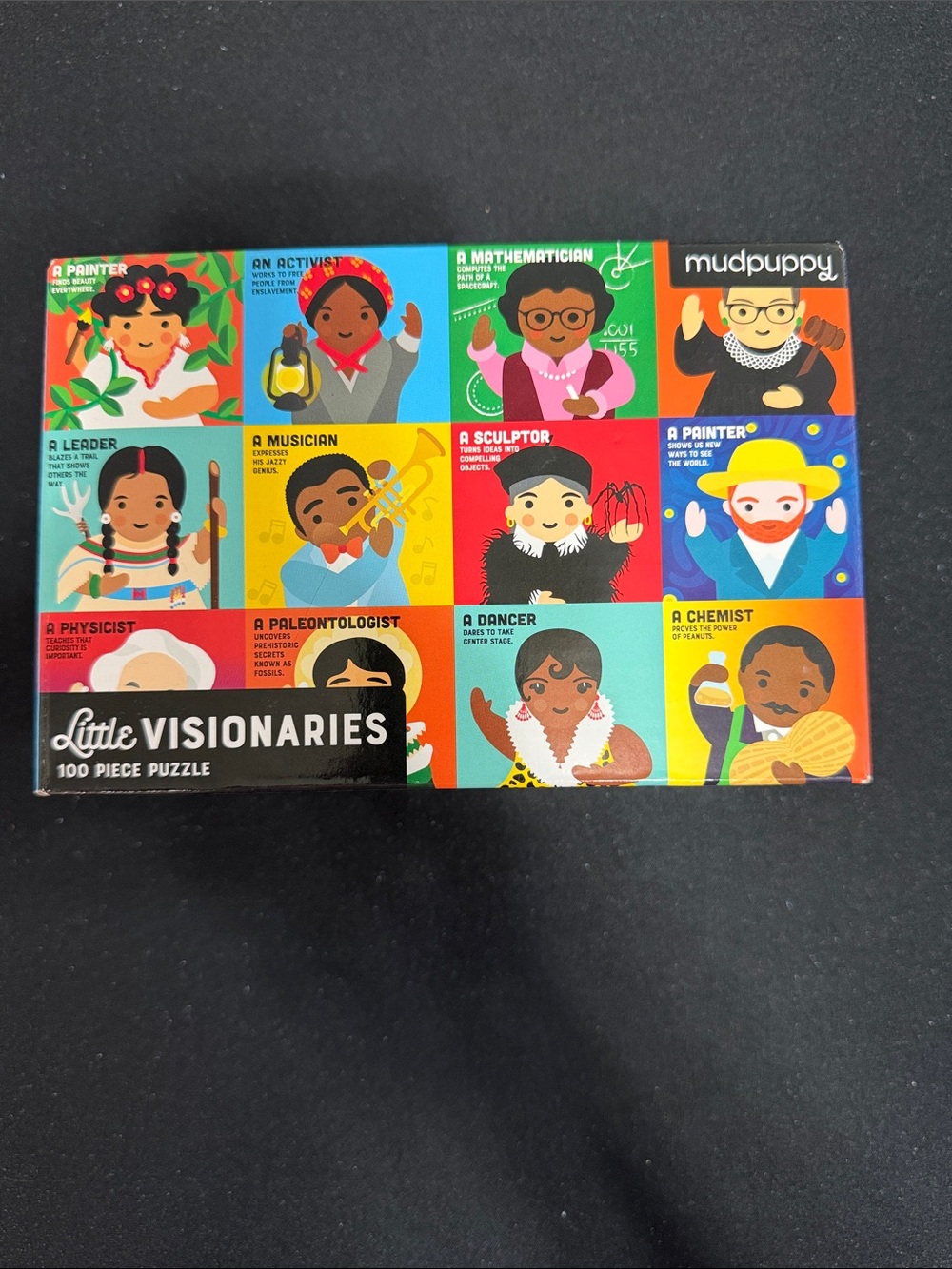 mudpuppy Little Visionaries 100-Piece Kids Puzzle - Colorful Multicolor